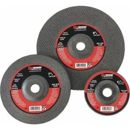 Firepower 1423-3201 Depressed Center Grinding Wheels; Type 27; 4 0.5 In. X 0.1 3 In. X 0.6 3 In. -11Nc